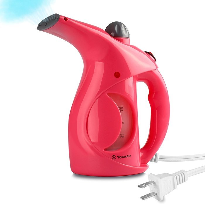 Garment Steamer, Yokkao Mini Portable Handheld Clothes Ironing Steam Cleaner with 200ML Water Tanks for Travel... N12