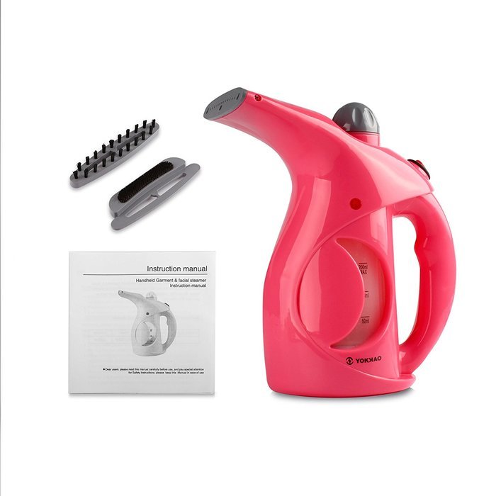 Garment Steamer, Yokkao Mini Portable Handheld Clothes Ironing Steam Cleaner with 200ML Water Tanks for Travel... N13