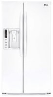 LG LSXS26326W 26.2 Cu. Ft. White Side-By-Side Refrigerator