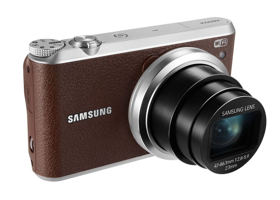 Samsung WB350F 16.3MP CMOS Smart WiFi & NFC Digital Camera with 21x Optical Zoom and 3.0" Touch Screen LCD and... N18