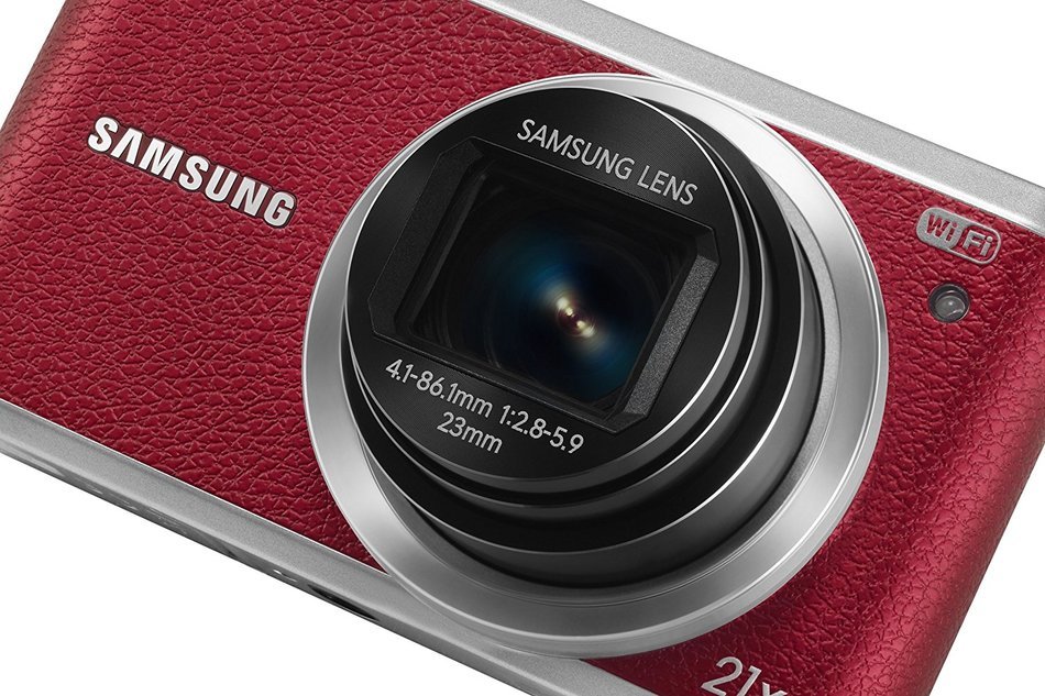 Samsung WB350F 16.3MP CMOS Smart WiFi & NFC Digital Camera with 21x Optical Zoom and 3.0" Touch Screen LCD and... N22