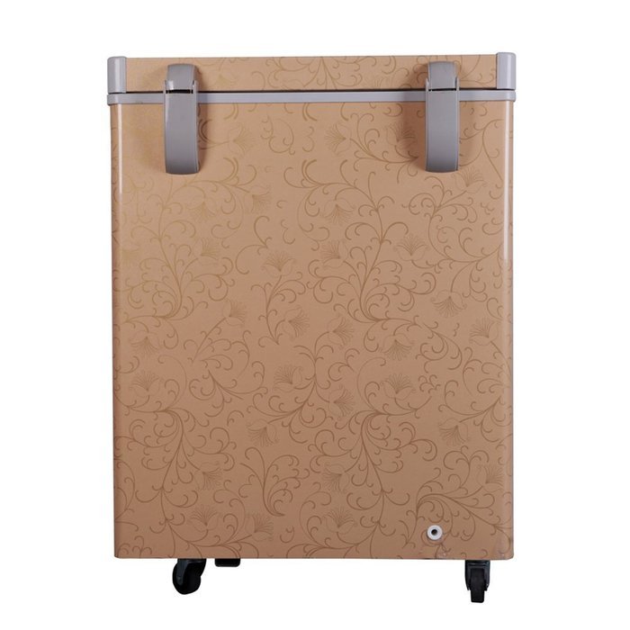 SLBD-100 Top Folding Door Ice Cream Commercial Freezer Beer Soda Beverages Cooler Refrigerator Compact Apartment... N3