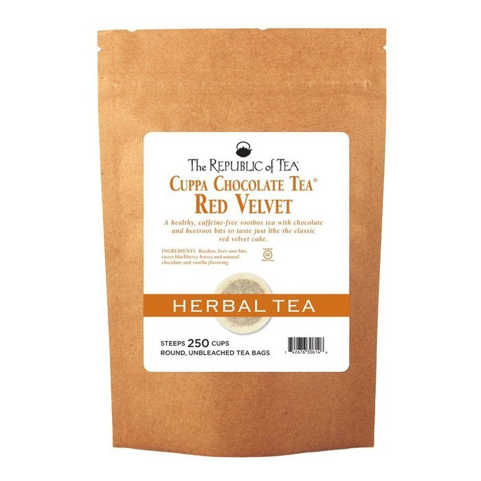 The Republic Of Tea Red Velvet Cuppa Chocolate Tea, 36 Tea Bags N2