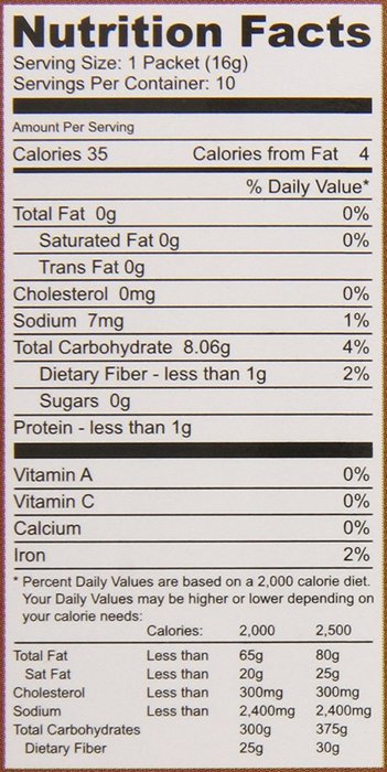 Nature's Guru Chai Unsweetened Drink Mix, Ginger, 10 Count (Pack of 8) N2