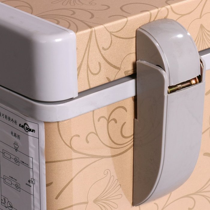 SLBD-100 Top Folding Door Ice Cream Commercial Freezer Beer Soda Beverages Cooler Refrigerator Compact Apartment... N4
