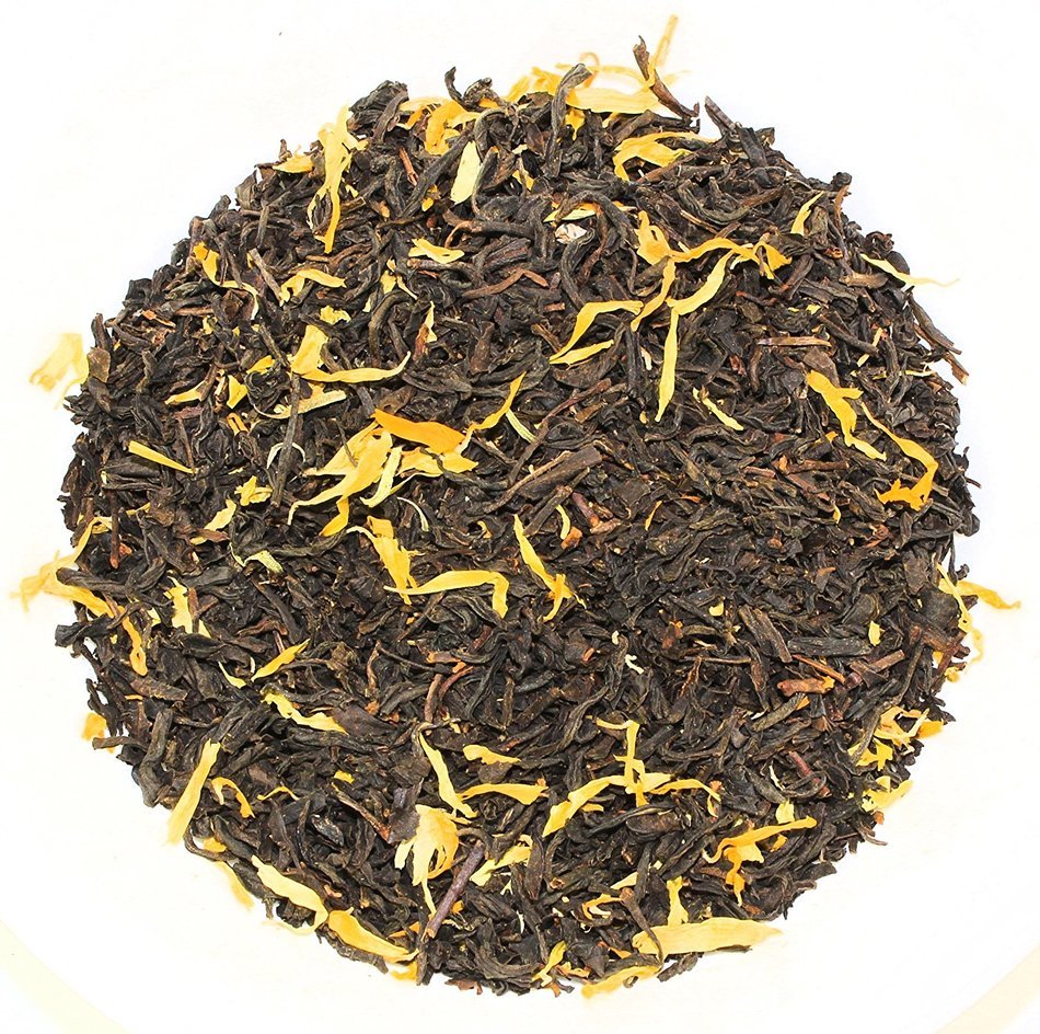 Flavored Black Tea Sampler, Black Tea Assortment Loose Tea Featuring Mango Tea, Apricot Tea, Tropic Flower Tea...