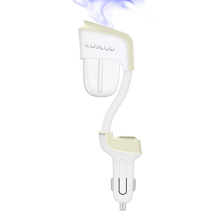 Car Diffuser Essential Oil, COSCOD Perfume Air Purifier Aromatherapy Humidifier Water Sprayer Ultrasonic Wave... N3