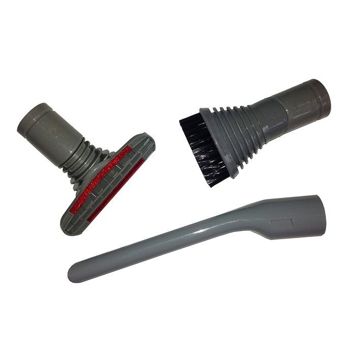 3pcs Upholstery + Dusting Brush + Crevice Tool Cleaner Replacement Attachment Kit for Dyson DC05 DC07 DC14 N2