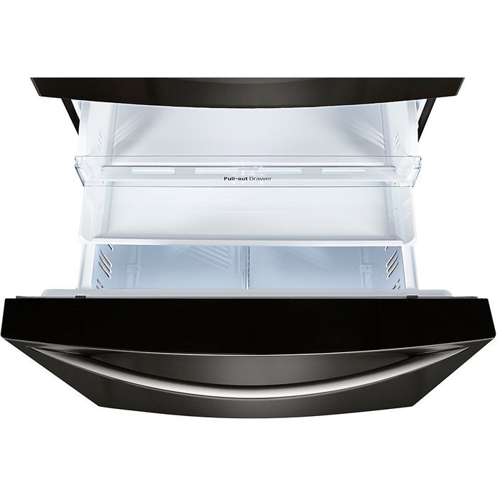 LG LMXS30776D 36" Black Diamond Series 30 Cu. Ft. French Door Refrigerator with CustomChill Drawer, Slim SpacePlus... N4