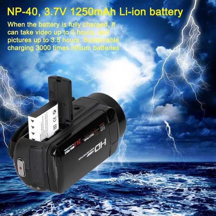 Camcorders, Besteker Portable Digital Video Camcorder HD Max 20.0 MP 1280*720P Camera DV 3.0 Inches TFT LCD Screen... N17