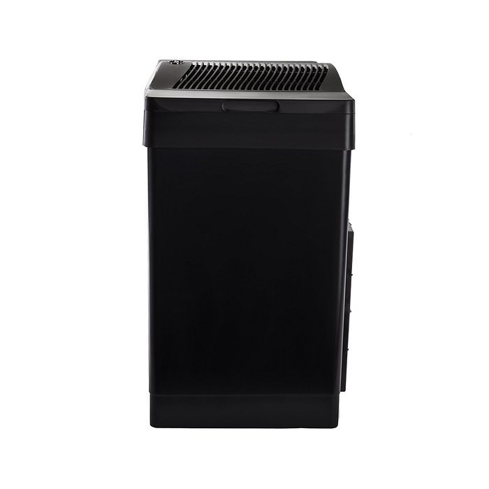 AIRCARE 4DTS 900 Digital Whole-House Console-Style Evaporative Humidifier, Brushed Nickel-Black N5