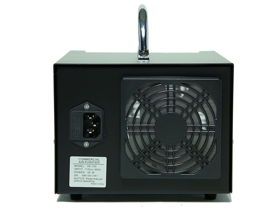 Fresh Air Commercial Air Purifier Ozone Generator 3500mg Cleaner Deodorizer (Black) N2