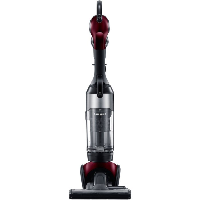 Samsung MotionSync Bagless Upright Vacuum with Detachable Handheld Vac and Built-In Accessories - Refined Wine... N2