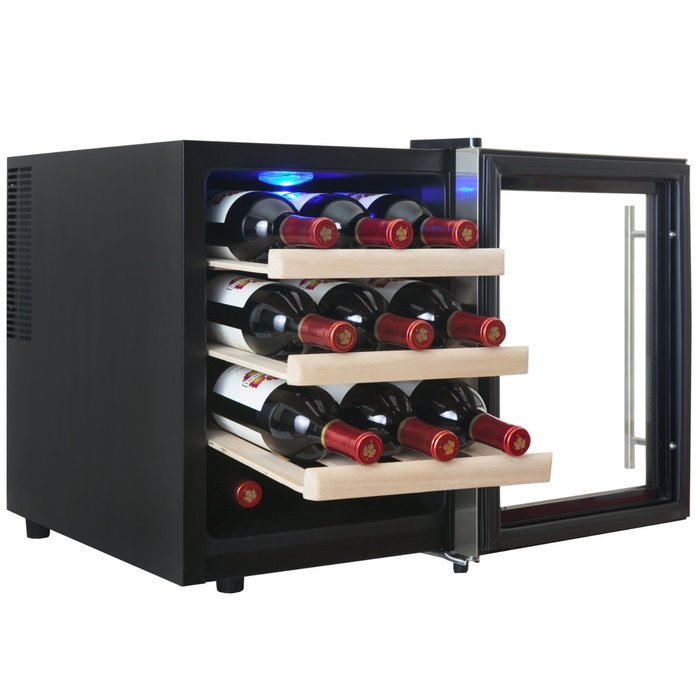 Firebird New 12-bottle Thermoelectric Quiet Operation Wine Cooler Cellar Chiller Refrigerator N4