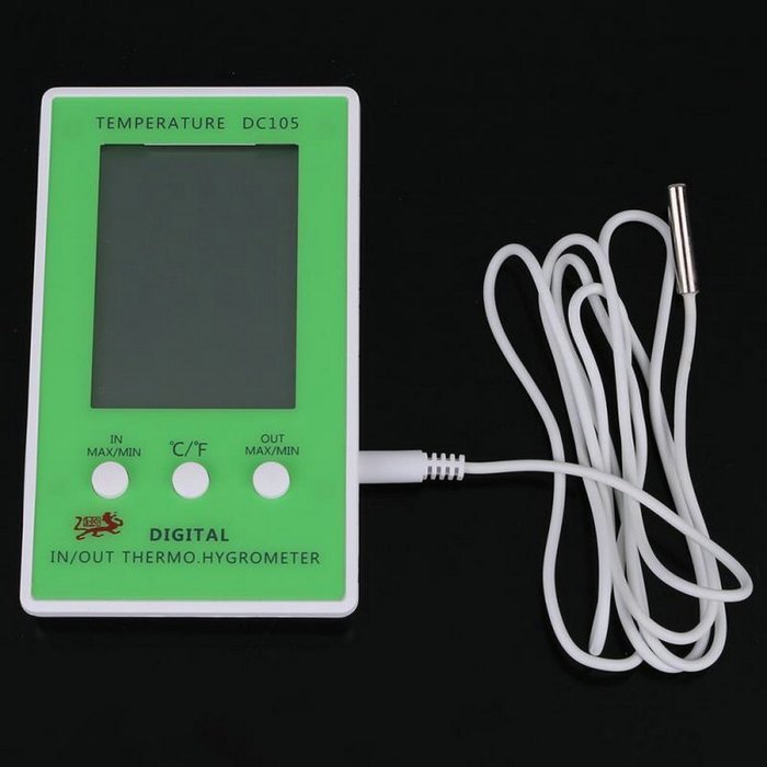 Fans Mini Digital Thermometer Hygrometer Temperature Humidity Gauge Plastic N2