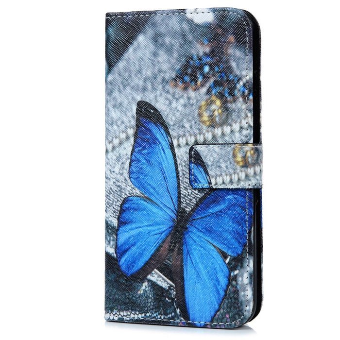 iPhone 7 Plus Case (5.5 inch) - Flip Stand Wallet Case PU Leather Shock-Absorption Soft TPU Inner Bumper Cute... N22