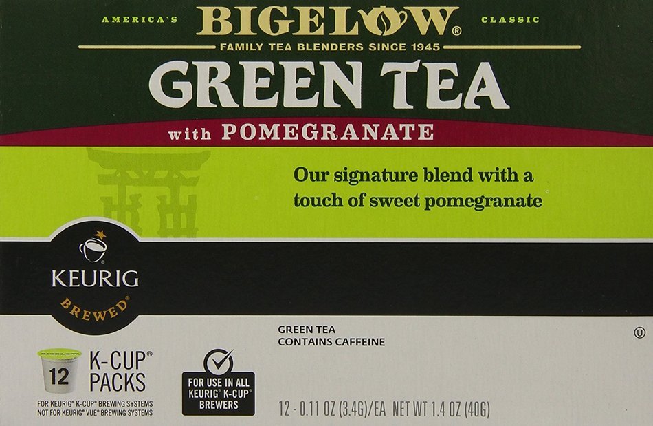 Bigelow K-Cup Portion Pack for Keurig Brewers, Green Tea, 24 Count N14