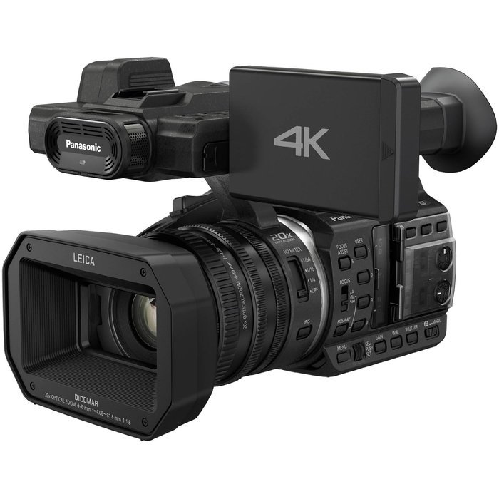 Panasonic HC-X1000 4K Ultra HD Wi-Fi Video Camera Camcorder with Fisheye Lens + 64GB Card + Case + LED Light Set... N2