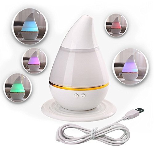 Generic Mini Car Home Dual use USB Humidifier Water-drop Air Purifier Aroma Diffuser Mist Home Room Office Fresh... N2