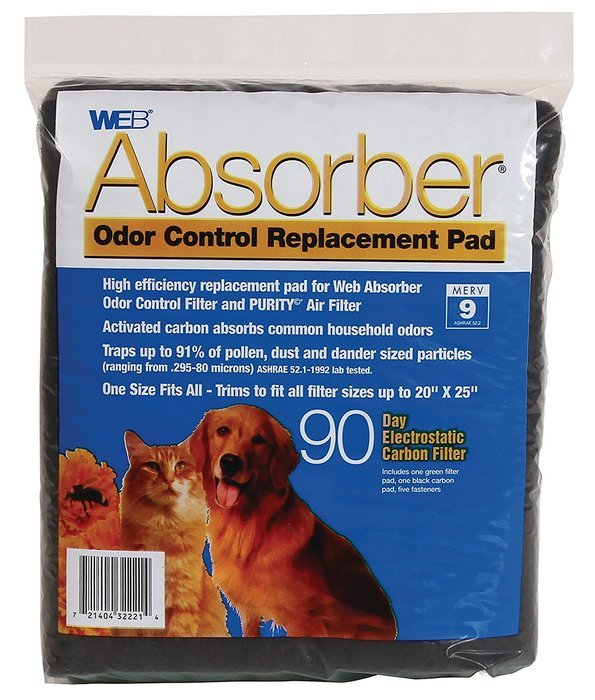 WEB Absorber Replacement Pad 20x25x1