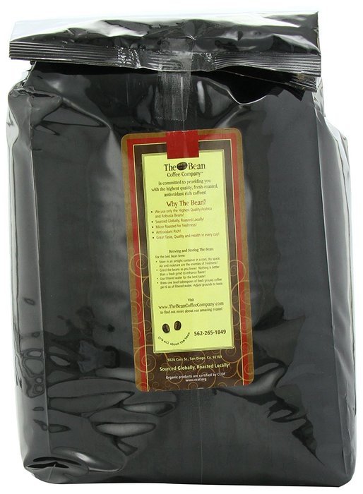 The Bean Coffee Company Vienna Roast, Organic Ground, 5-Pound Bags N2