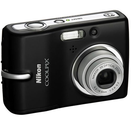 Nikon Coolpix L11 6MP Digital Camera with 3x Optical Zoom (Black)