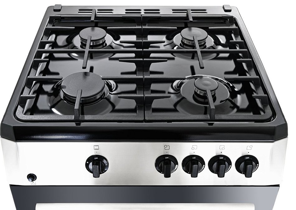 Blomberg BGR24100SS Gas Range with 4 Burners, 24-Inch, Stainless Steel
