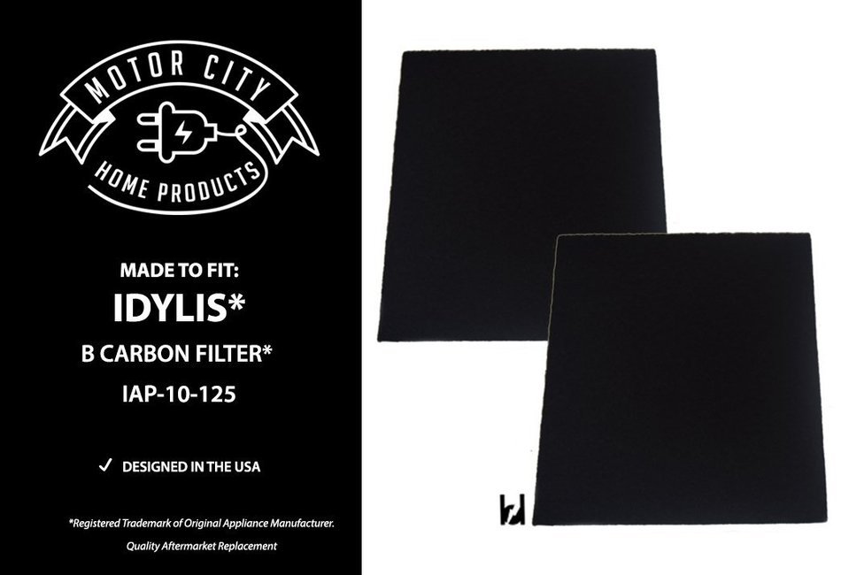 Idylis B Compatible Carbon Filter, Motor City Home Products Brand Replacement (1)