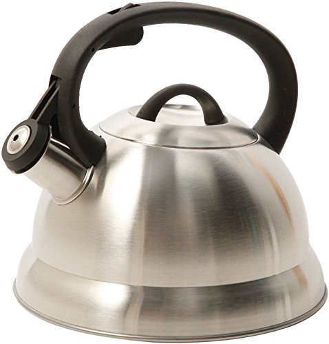 Stainless Steel Whistling Tea Kettle, 1.75-Quart