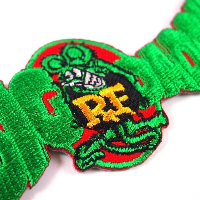 R.f. Rat Fink Big Daddy Hot Rod Logo Tab Patch Sew Iron on Embroidered Applique Sign Jackt T Shirt Costume Gift... N3
