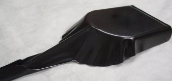 Deluxe Fireplace Hearth Ash Coal Hod Bin Bucket Carrier & Shovel Set - BLACK N6