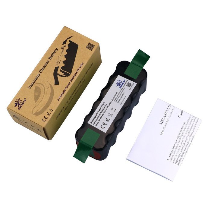 MELASTA New Version 4600mAh 14.4V Ni-NH Replacement Battery for iRobot Roomba R3 500, 600, 700 & 800 series 510... N3