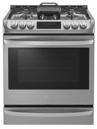 LSG4513ST 30" Slide-In Gas Range with 6.3 cu. ft. Oven Capacity, in Stainless Steel