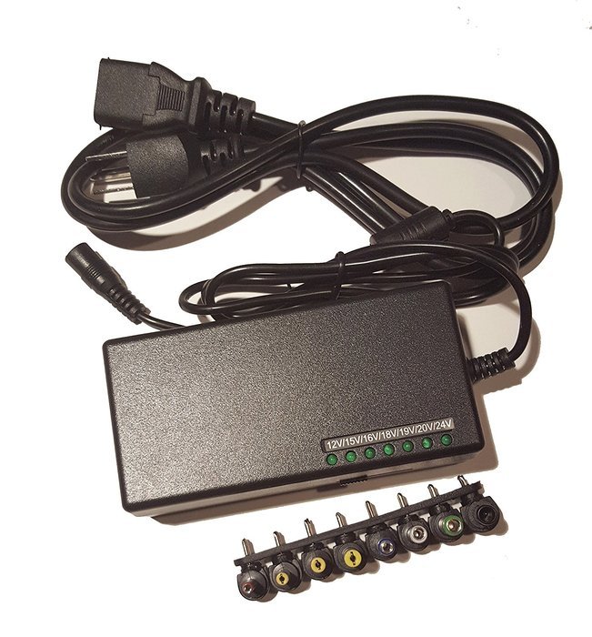 SQA 96W Universal AC Power Adapter Charger For Laptop Notebook provided tip matches the included tip size DC 15V... N2