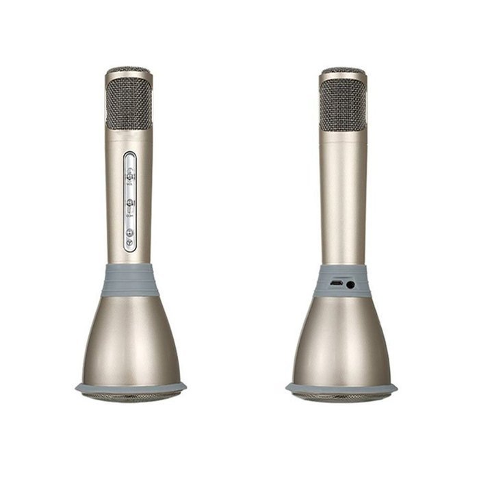 Tinksky Wireless Microphone Karaoke Speaker System LLUNC Bluetooth Rechargeable Handheld Speaker with Microphone... N5