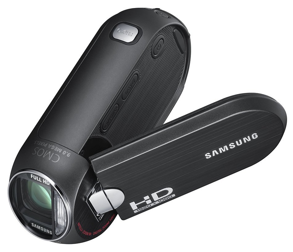 Samsung HMX-R10 HD Flash Memory Camcorder with 5x Optical Zoom (Black) (Discontinued by Manufacturer) N5