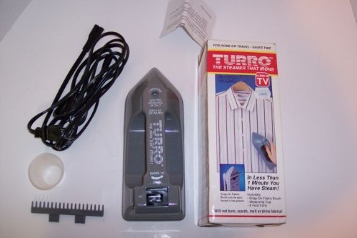 Emson TURRO Steamer Iron "The Steamer that Irons" AS SEEN ON TV Home or Travel
