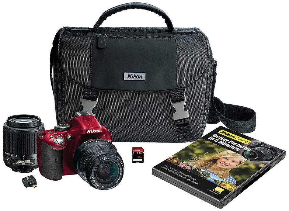 Nikon D5200 24.1 MP DX-Format CMOS Digital SLR Camera with 18-140mm VR NIKKOR Zoom Lens (Discontinued by Manufacturer) N10