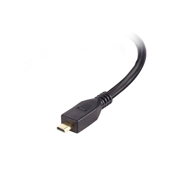 MEALINK High Speed 90 Degree Mini HDMI To HDMI Female Cable Adapter HDMI Ver1.4 3D for Digital Camera Tablet 15CM... N23