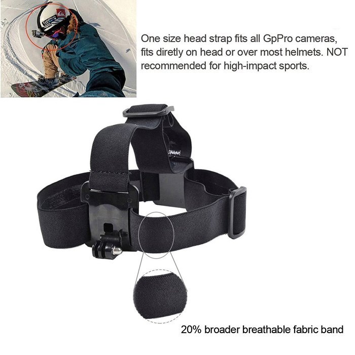 Yi 4K Action Camera Accessories, Kupton Xiaoyi 4K II Silicon Protective Cover+ Frame Mount Housing+ Head Strap... N9