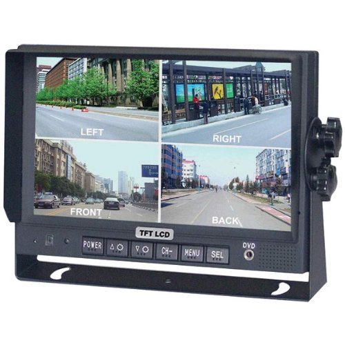 CRIMESTOPPER SV-8900.QM.II 7" Color LCD Monitor with Built-in Quad View