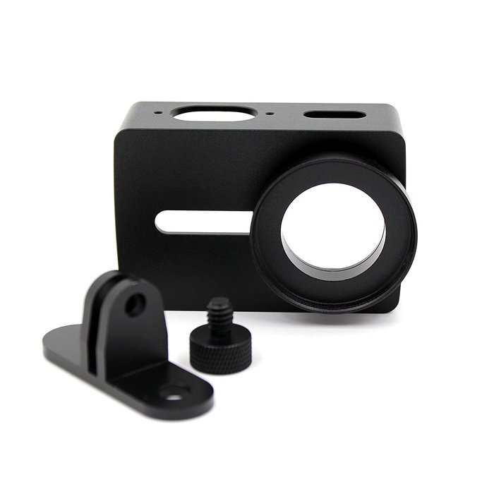 Yi 4K Action Camera Accessories, Kupton Xiaoyi 4K II Silicon Protective Cover+ Frame Mount Housing+ Head Strap... N15