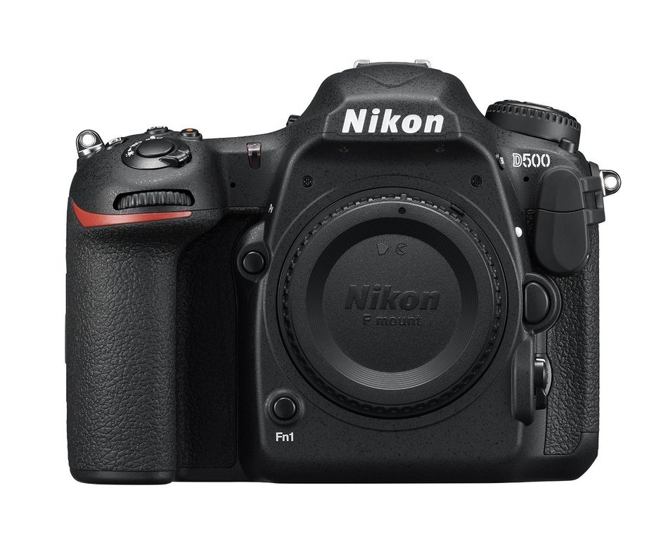 Nikon D500 DX-Format Digital SLR (Body Only) w/ Nikon MB-D17 Multi Battery Power Pack N6