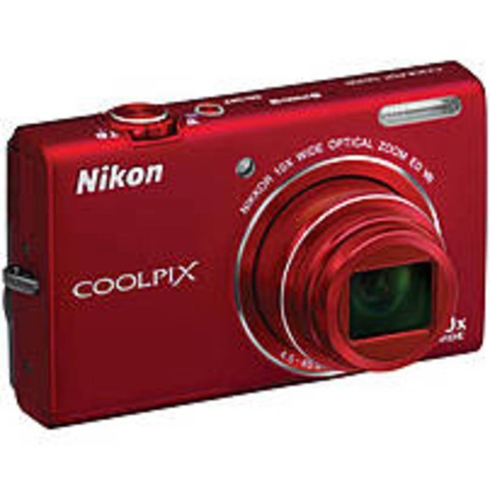 Nikon Coolpix 26275 S6200 16 Megapixels Digital Camera - 10xOptical Zoom/4x Digital Zoom - 2.7-inch Display -...