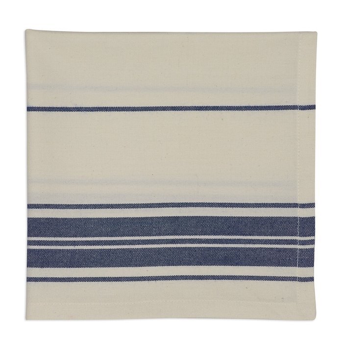 DII 100% Cotton, Basic Everyday 18x18" Buffet Napkin, Set of 6, Multi Color Zig Zag N19