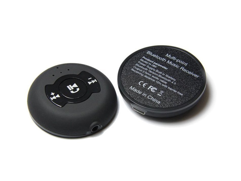 Alpharan Multi-point(2-in-1) Bluetooth Music Receiver USB Charge 3.5mm Audio Cable N5