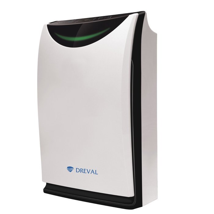 Dreval D-850 HEPA 0.1 Micron UV Light 7 Stage Air Purifier Humidifier with Odor Sensor