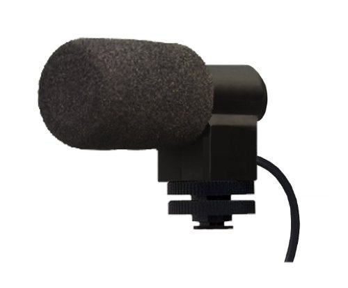 Stereo Microphone With Windscreen (Shotgun) For Sony Handycam HDR-HC9 N3