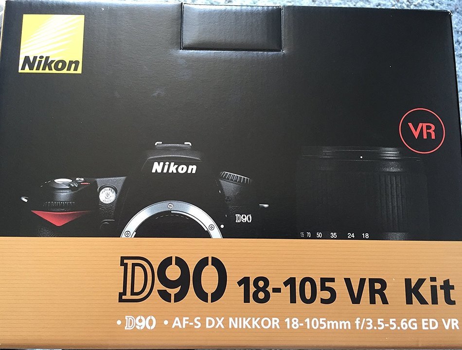 Nikon D90 12.3MP DX-Format CMOS Digital SLR Camera with 18-105 mm f/3.5-5.6G ED AF-S VR DX Nikkor Zoom Lens International... N4