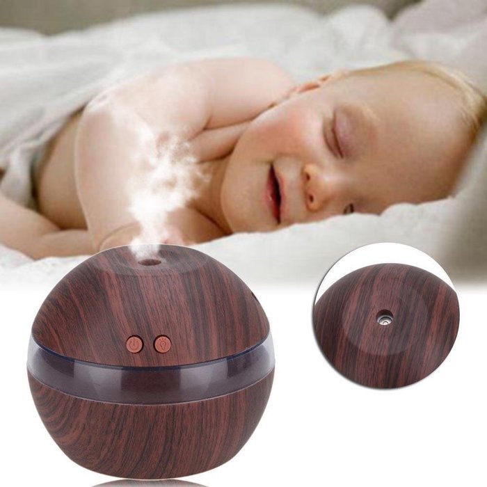 Vitoki Air Aroma Essential Oil Diffuser LED Ultrasonic Aromatherapy Humidifier Black N2